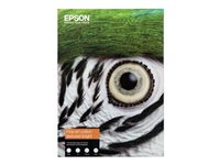 Epson Fine Art Bright II - Coton - mat texturé - 515 microns - blanc brillant - A3 Plus (329 x 483 mm) - 300 g/m² - 25 feuille(s) papier chiffon