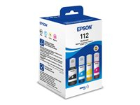 Epson 112 Multipack - Pack de 4 - noir, jaune, cyan, magenta - original - boîte de suspension - recharge d'encre