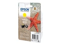 Epson 603 - 2.4 ml - geel - origineel - blisterverpakking met RF / akoestisch alarm - inktcartridge - voor Expression Home XP-2150, 2155, 3150, 3155, 4150, 4155; WorkForce WF-2820, 2840, 2845, 2870