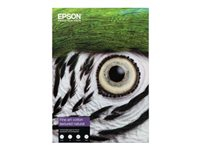 Epson Fine Art II - Coton - mat texturé - 515 microns - blanc naturel - A3 Plus (329 x 483 mm) - 300 g/m² - 25 feuille(s) papier chiffon - pour SureColor SC-P10000, P20000, P6000, P700, P7000, P7500, P800, P8000, P900, P9000, P9500