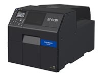 Epson ColorWorks CW-C6000Ae - Etiketprinter - kleur - inktjet - rol (11,2 cm) - 1200 x 1200 dpi - tot 119 mm/sec (mono) / tot 119 mm/sec (kleur) - USB 2.0, LAN, USB 2.0 host - snijder