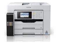 Epson EcoTank Pro ET-16685 - Imprimante multifonctions - couleur - jet d'encre - ITS - A3 (support) - jusqu'à 25 ppm (impression) - 550 feuilles - 33.6 Kbits/s - USB, LAN, hôte USB, Wi-Fi