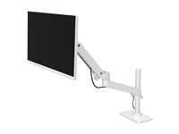 Ergotron LX Pro - Kit de montage (bras pour moniteur, poteau haut) - pour Écran LCD - aluminium - blanc - Taille d'écran : jusqu'à 34 pouces - montrable sur bureau