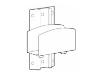 Ergotron - Mini PC mount - wall track mountable - white