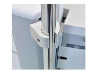 Ergotron IV Pole Clamp Kit - Composant de montage (2 pinces, bras de fixation) - aluminium