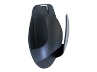 Ergotron - Porte-souris - montable en surface - noir