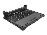 Getac - Clavier - détachable - avec pavé tactile à 2 boutons - rétro-éclairé - station d'accueil - QWERTY - Espagnol