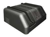 Getac Dual bay - Chargeur de batteries - connecteurs de sortie : 2 - Royaume-Uni - pour P/N: GBM3X2