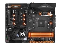 Gigabyte GA-AX370-Gaming K5 - 1.0 - carte-mère - ATX - Socket AM4 - AMD X370 Chipset - USB 3.1 Gen 1, USB-C Gen2, USB 3.1 Gen 2 - Gigabit LAN - carte graphique embarquée (unité centrale requise) - audio HD (8 canaux)