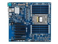 Gigabyte MZ31-AR0 - 1.0 - carte-mère - ATX étendu - Socket SP3 - USB 3.0 - 2 x 10 Gigabit LAN - carte graphique embarquée