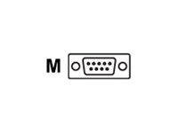 Honeywell - Câble série / d'alimentation - DB-9 (M) - 1.8 m - noir - pour Honeywell MS6520 Cubit