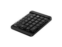 HP 435 - Pavé numérique - 9 touches programmables, faible course des touches, capuchons de touches interchangeables avec autocollants - sans fil - Bluetooth 5.3 - Anglais - noir Jack