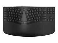 HP 965 - Ensemble clavier et pavé numérique - disposition à 2 zones, pavé numérique séparé, course de touche à profil bas, multi-appareil - compact - sans fil - Bluetooth - noir