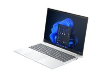 HP EliteBook 8 G1i Notebook AI - AI PC - conception de charnière à 174 degrés - Intel Core Ultra 7 - 255H / jusqu'à 5.1 GHz - Win 11 Pro - Arc Graphics 140T - 16 Go RAM - 512 Go SSD NVMe - 16" IPS 1920 x 1200 - Wi-Fi 6E, Bluetooth - argent glacé - clavier : Anglais Intl - avec HP Wolf Pro Security Edition (1 an)