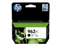 HP 963XL - 47.86 ml - à rendement élevé - noir - original - cartouche d'encre - pour Officejet Pro 9010, 9012, 9014, 9015, 9016, 9019, 9020, 9022, 9025