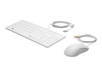 HP - Healthcare - ensemble clavier et souris - USB - Belge - pour HP Z1 G8; EliteDesk 80X G6, 80X G8; EliteOne 800 G8; Engage One Pro; ProDesk 40X G6