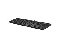 HP 125 G2 - Clavier - full size - USB - QWERTY - Suédois/Finnois - noir