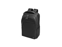 HP Professional - Sac à dos pour ordinateur portable - 17.3" - noir, doublure intérieure bleu atlantique