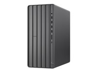 HP ENVY TE01-1002nb - MT Core i7 10700 / jusqu'à 4.8 GHz - RAM 16 Go - SSD 512 Go - NVMe, HDD 1 To - graveur de DVD - GF GTX 1660 SUPER  - Gigabit Ethernet - Win 10 Familiale 64 bits - moniteur : aucun - clavier : Belge - logo chrome foncé, cadre avant noir à la tombée de la nuit - avec 2 ans de support matériel HP sur site pour les ordinateurs de bureau haut de gamme
