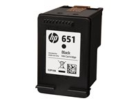 HP 651 - Noir - original - Ink Advantage - cartouche d'encre - pour ENVY 5640, 5660, 7640; Officejet 5740, 8040 with Neat