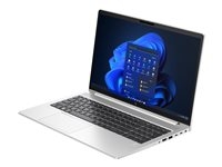 HP EliteBook 650 G10 Notebook - Conception de charnière à 180 degrés - Intel Core i5 - 1335U / jusqu'à 4.6 GHz - Win 11 Pro - Carte graphique Intel Iris Xe - 16 Go RAM - 512 Go SSD NVMe - 15.6" IPS 1920 x 1080 (Full HD) - Gigabit Ethernet - NFC, Wi-Fi 6E, Bluetooth - 4G LTE-A Pro - brochet argent aluminium - clavier : Suisse - avec HP Wolf Pro Security Edition (1 an)