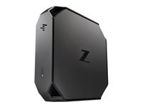 HP Workstation Z2 Mini G4 Performance - Mini 1 x Core i7 8700 / jusqu'à 4.6 GHz - RAM 32 Go - SSD 1 To - HP Z Turbo Drive, NVMe - Quadro P1000  - Gigabit Ethernet - Win 10 Pro 64 bits - moniteur : aucun - clavier : Belge - gris espace avec détails chrome noir