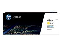 HP 659X - Jaune - original - LaserJet - cartouche de toner (W2012X) - pour Color LaserJet Enterprise MFP M776; LaserJet Enterprise MFP M776