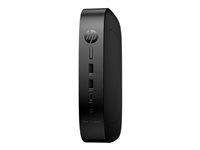 HP Pro t550 - Client léger - USFF 1 x Celeron J6412 / jusqu'à 2.6 GHz - RAM 4 Go - flash 32 Go - eMMC - UHD Graphics - Gigabit Ethernet, Bluetooth 5.2, IEEE 802.11ax (Wi-Fi 6) - IGEL OS - moniteur : aucun - clavier : Suisse