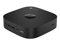 HP Chromebox Enterprise G3 - Mini 1 x Core i7 10610U / jusqu'à 4.9 GHz - RAM 8 Go - SSD 128 Go - NVMe, HP Value - UHD Graphics - Gigabit Ethernet, IEEE 802.11ax (Wi-Fi 6) - Chrome OS (avec mise à niveau de Chrome Enterprise) - moniteur : aucun - noir étincelant