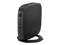 HP t640 - Client léger - SFF 1 x Ryzen Embedded R1505G / jusqu'à 3.3 GHz - RAM 4 Go - flash 16 Go - Radeon Vega 3 - Gigabit Ethernet - HP ThinPro - moniteur : aucun