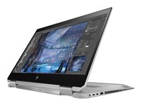 HP ZBook Studio x360 G5 Mobile Workstation - Conception inclinable - Intel Xeon - E-2176M / jusqu'à 4.4 GHz - Win 10 Pro 64 bits - Quadro P1000  - 32 Go RAM - 512 Go SSD NVMe, TLC - 15.6" IPS écran tactile 3840 x 2160 (Ultra HD 4K) - Wi-Fi 5 - clavier : Belge