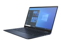 HP Elite Dragonfly G2 Notebook - Conception inclinable - Intel Core i5 - 1135G7 / jusqu'à 4.2 GHz - Win 10 Pro 64 bits - Carte graphique Intel Iris Xe - 8 Go RAM - 256 Go SSD NVMe, TLC - 13.3" IPS écran tactile 1920 x 1080 (Full HD) - Wi-Fi 6 - bleu galaxie - clavier : Belge - avec HP 3 ans d'assistance matérielle sur site le jour ouvrable suivant pour les ordinateurs portables