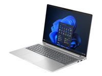 HP EliteBook 6 G1i Notebook AI - AI PC - Intel Core Ultra 5 - 225U / jusqu'à 4.8 GHz - Win 11 Pro - Intel Graphics - 16 Go RAM - 512 Go SSD NVMe - 16" IPS 1920 x 1200 - Gigabit Ethernet - Wi-Fi 6E, Bluetooth - brochet argent aluminium - clavier : Belge - avec HP Wolf Pro Security Edition (1 an)