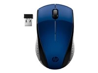 HP 220 - Souris - 3 boutons - sans fil - 2.4 GHz - récepteur sans fil USB - bleu - CTO - pour HP 27; ENVY Laptop 13, 17; Laptop 14, 15; Pavilion Laptop 14, 15; Pavilion x360 Laptop