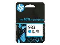 HP 933 - 4 ml - cyan - original - cartouche d'encre - pour Officejet 6100, 6600 H711a, 6700, 7110, 7510, 7610, 7612