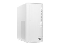 HP Pavilion TP01-4014nb - MT Core i5 13400 / jusqu'à 4.6 GHz - RAM 16 Go - SSD 512 Go - NVMe - UHD Graphics 730 - Gigabit Ethernet, Bluetooth 5.2 - Win 11 Home - moniteur : aucun - clavier : Belge - blanc neige, cadre frontal brossé hairline, finition peinte (capots latéraux et supérieurs)