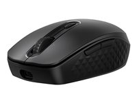 HP 695 - Muis - Qi-opladen - 7 knoppen - draadloos - Bluetooth - zwart