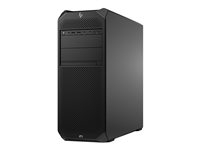 HP Workstation Z6 G5 - AI Workstation - tour 4U - 1 x Xeon W W5-3423 / jusqu'à 4.2 GHz - RAM 64 Go - SSD 1 To - NVMe, TLC - aucun graphique - Gigabit Ethernet - Win 11 Pro - moniteur : aucun - clavier : Anglais international - noir - avec HP Wolf Pro Security Edition (1 an)