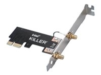 Intel Killer Wi-Fi 6E AX1675 - Adaptateur réseau - PCIe - 802.11ax (Wi-Fi 6E), Bluetooth 5.3