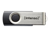 Intenso Basic Line - USB flash drive - 32 GB - USB 2.0 - black silver