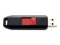 Intenso Business Line - USB flash drive - 32 GB - USB 2.0 - black, red