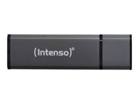 Intenso Alu Line - USB flash drive - 8 GB - USB 2.0 - anthracite