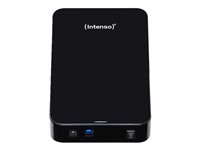Intenso Memory Center - Disque dur - 4 To - externe (de bureau) - 3.5" - USB 3.0 - 5400 tours/min - mémoire tampon : 32 Mo - noir