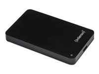 Intenso Memory Case - Hard drive - 2 TB - external (portable) - 2.5" - USB 3.0 - 5400 rpm - buffer: 8 MB - black