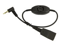 Jabra - Prise de casque micro - jack micro mâle pour Déconnexion rapide mâle