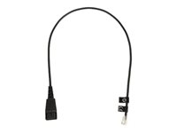 Jabra - Câble pour casque micro - RJ-10 mâle pour Déconnexion rapide mâle
