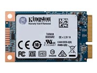 Kingston UV500 - SSD - chiffré - 480 Go - interne - mSATA - SATA 6Gb/s - AES 256 bits - Self-Encrypting Drive (SED), TCG Opal Encryption 2.0