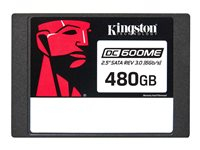 Kingston DC600ME - SSD - Mixed Use - chiffré - 480 Go - interne - 2.5" - SATA 6Gb/s - AES 256 bits - TCG Opal Encryption 2.0