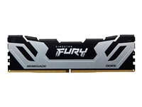 Kingston FURY Renegade - DDR5 - module - 24 Go - DIMM 288 broches - 4200 MHz / PC5-67200 - CL40 - 1.45 V - mémoire sans tampon - on-die ECC - noir et argent