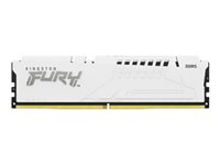 Kingston FURY Beast - DDR5 - module - 16 Go - DIMM 288 broches - 6800 MHz / PC5-54400 - CL34 - 1.4 V - mémoire sans tampon - on-die ECC - blanc
